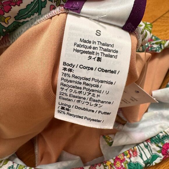 J.Crew Ruffle bikini bottom in Liberty fabric NWT S - Picture 5 of 6